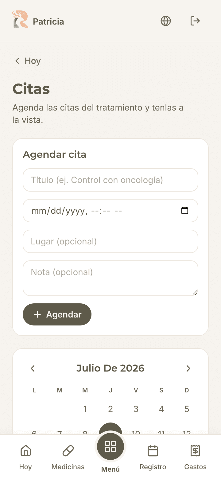 Agenda y citas